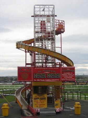 One of the square helter skelters we can supply.
