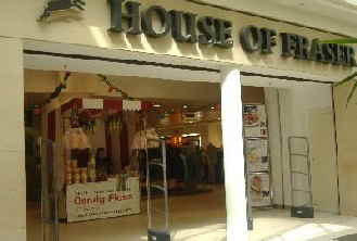 Our Victorian style stall in operation for the House of Fraser Groups Nottingham branch.