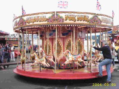 A miniture version of the Victorian Carousel designed specifically for children.