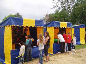 An example of a small selection of our range of sidestalls.